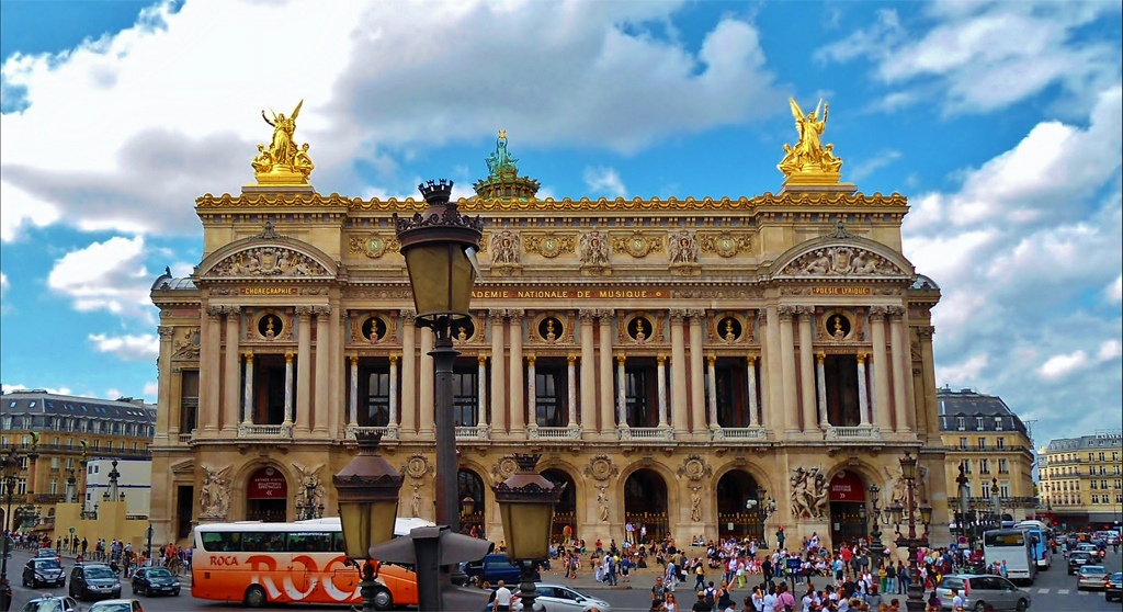 Extérieur de l'Opéra Garnier